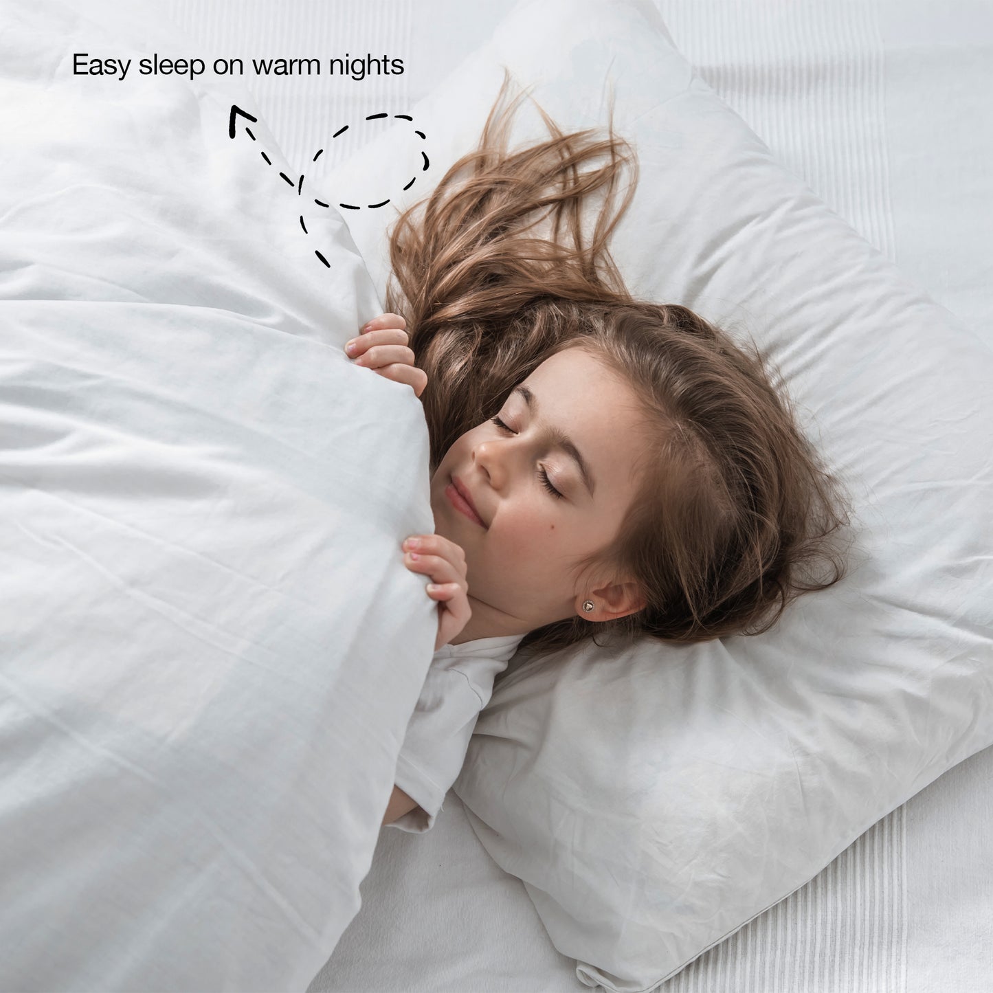 SleepyNights Fresh Anti Allergy Polycotton Hollowfibre Essentials Value Single Double King Superking Size Duvet 16.5 Tog