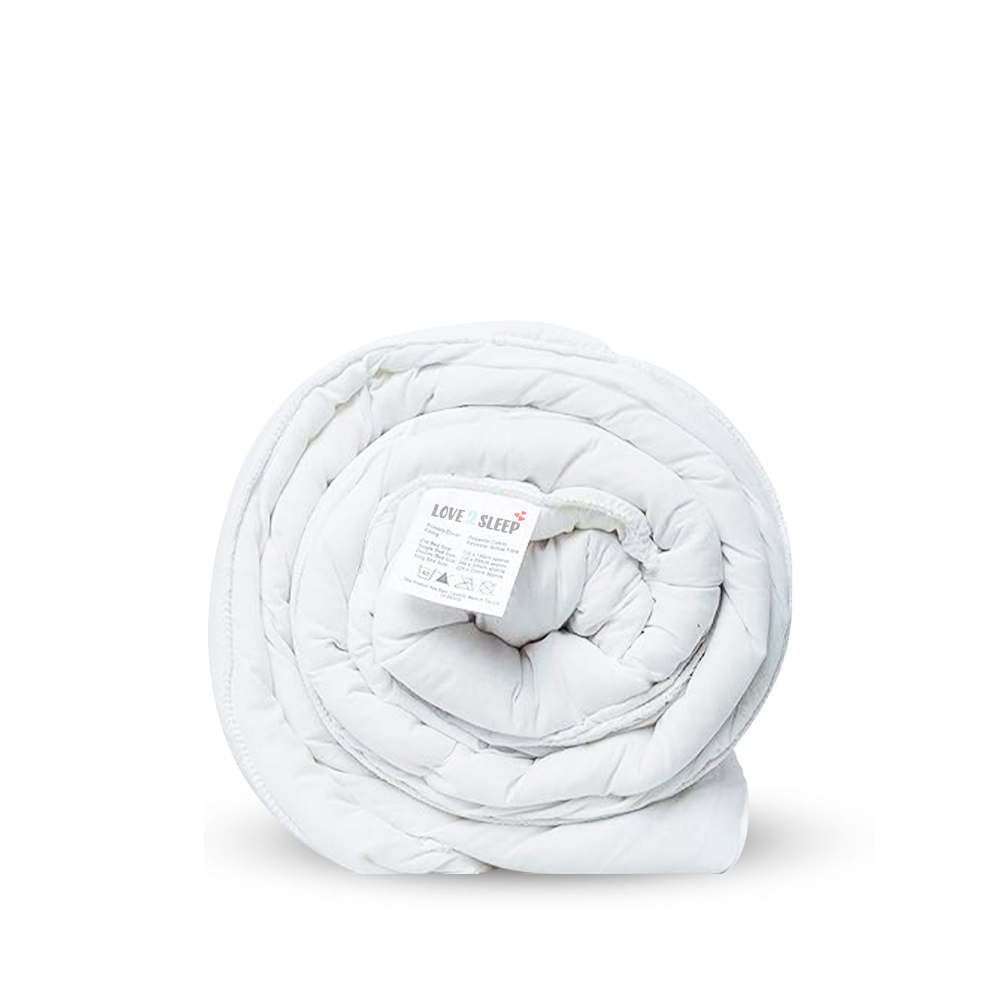 SleepyNights Fresh Anti Allergy Polycotton Hollowfibre Essentials Value Single Double King Superking Size Duvet 4.5 Tog