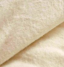 Load image into Gallery viewer, 100% Cotton Thermal Flannelette Fitted Sheet : Cream
