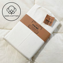 Load image into Gallery viewer, Organic Natural Cotton Eco Fitted Sheet
