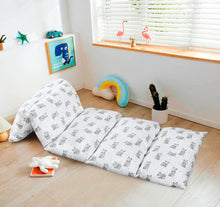 Load image into Gallery viewer, Play Floor Cushion Guest Kids Mattress Lounger Pillow Futon – Sleepy Bear
