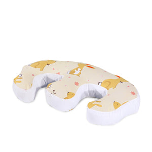 Twin Feeding Nursing Pillow Cushion For Complete Support: Bunnies