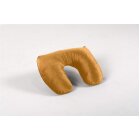 U Shape Travel Pillow - Soft Velour Airplane Cushion