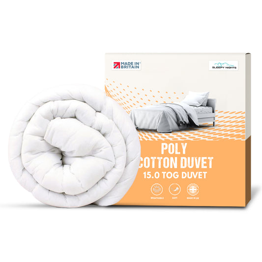 Ultimate Premium Poly Cotton Anti Allergy Duvet - Winter Warm 15 TOG