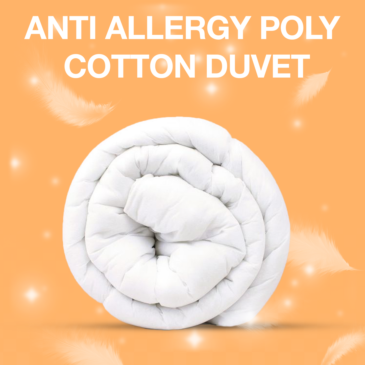 Ultimate Premium Poly Cotton Anti Allergy Duvet - Winter Warm 15 TOG