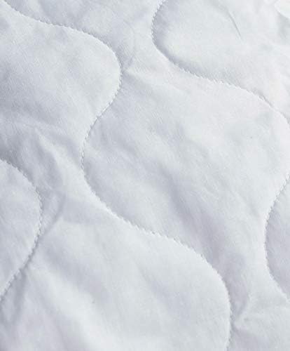 Quilted Mattress Protector With Polycotton Side Skirts