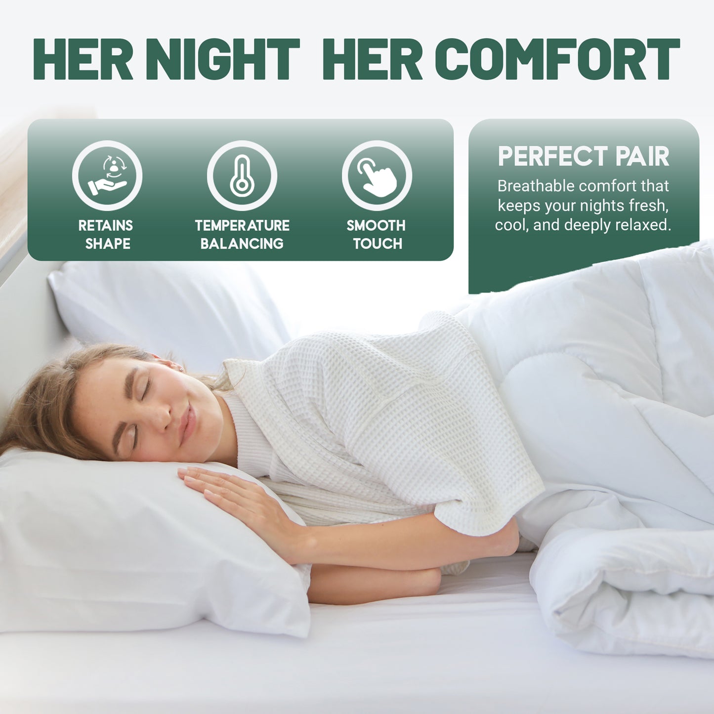 SleepyNights 15 Tog Premium Poly Cotton Duvet - Extra Warm