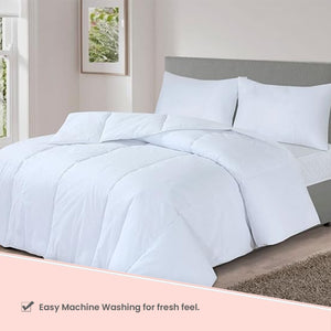 Premium Poly Cotton Anti Allergy Duvet - Summer Cool 2.5 TOG