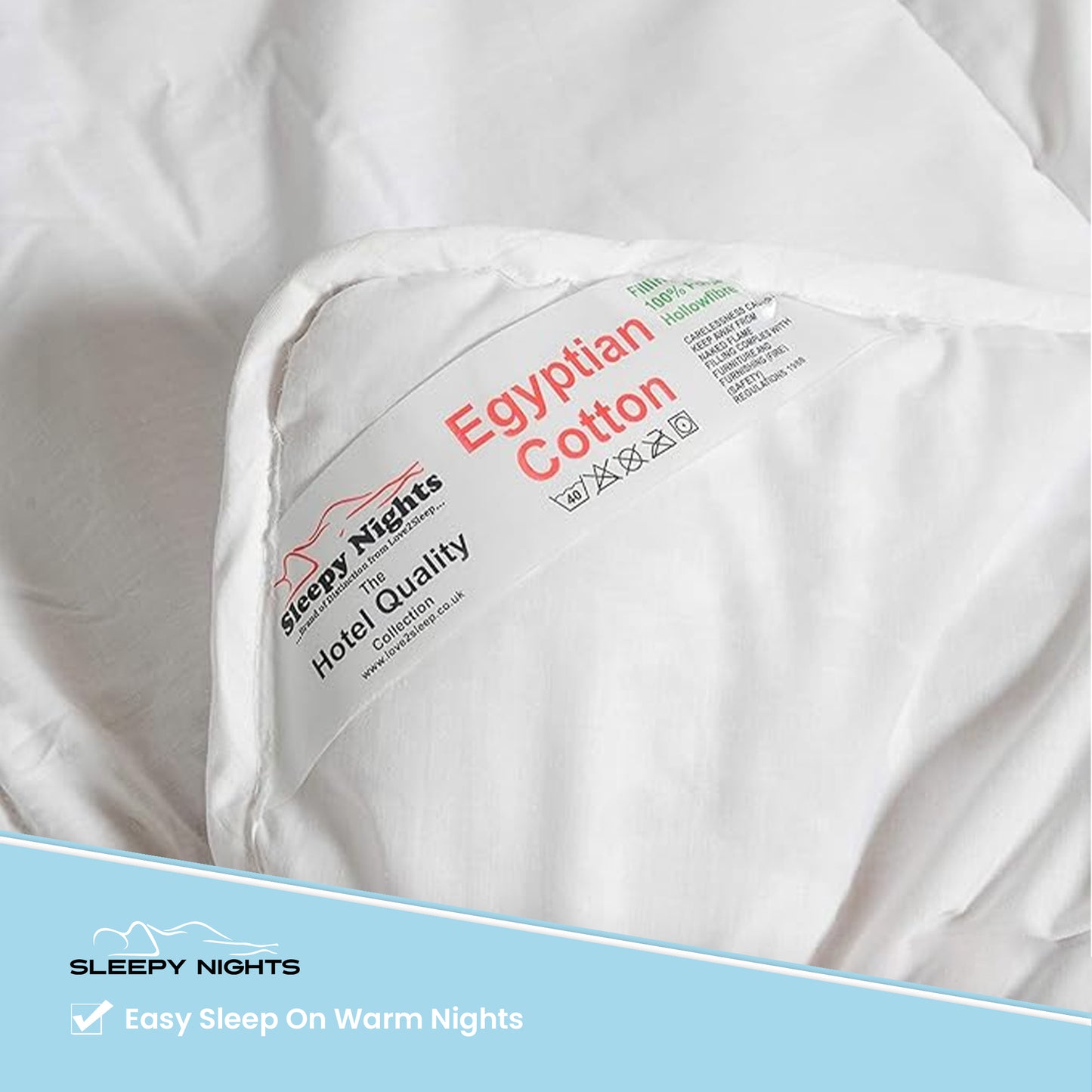 Hotel Quality 5* Egyptian Cotton Percale Premium Duvet - 15 TOG Extreme Winter Warm