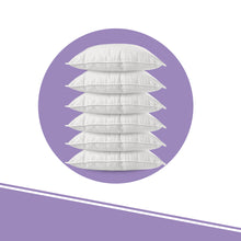 Load image into Gallery viewer, Satin Stripe Comfort Spring Back Bounce Pillows
