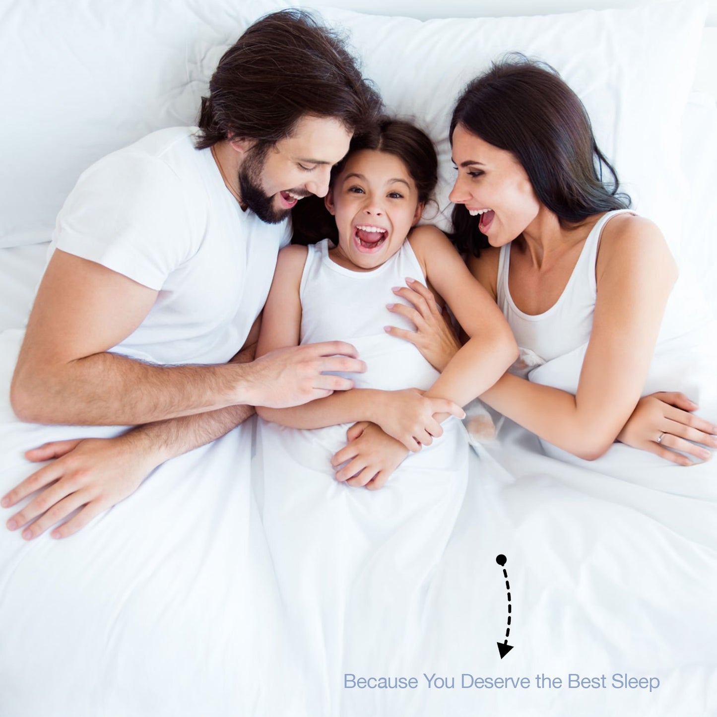 SleepyNights 2.5 Tog Premium Poly Cotton Duvet - Extra Light Quilt