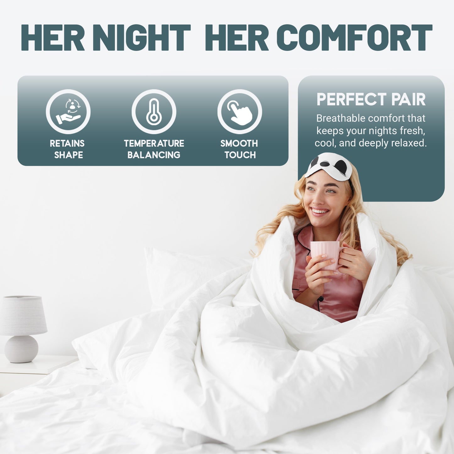 SleepyNights Non Allergenic Hollowfibre Polypropylene Quilt- Winter Warm 18 TOG