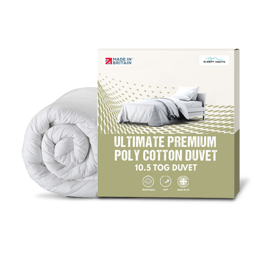 Ultimate Premium Poly Cotton Anti Allergy Duvet - 10.5 TOG
