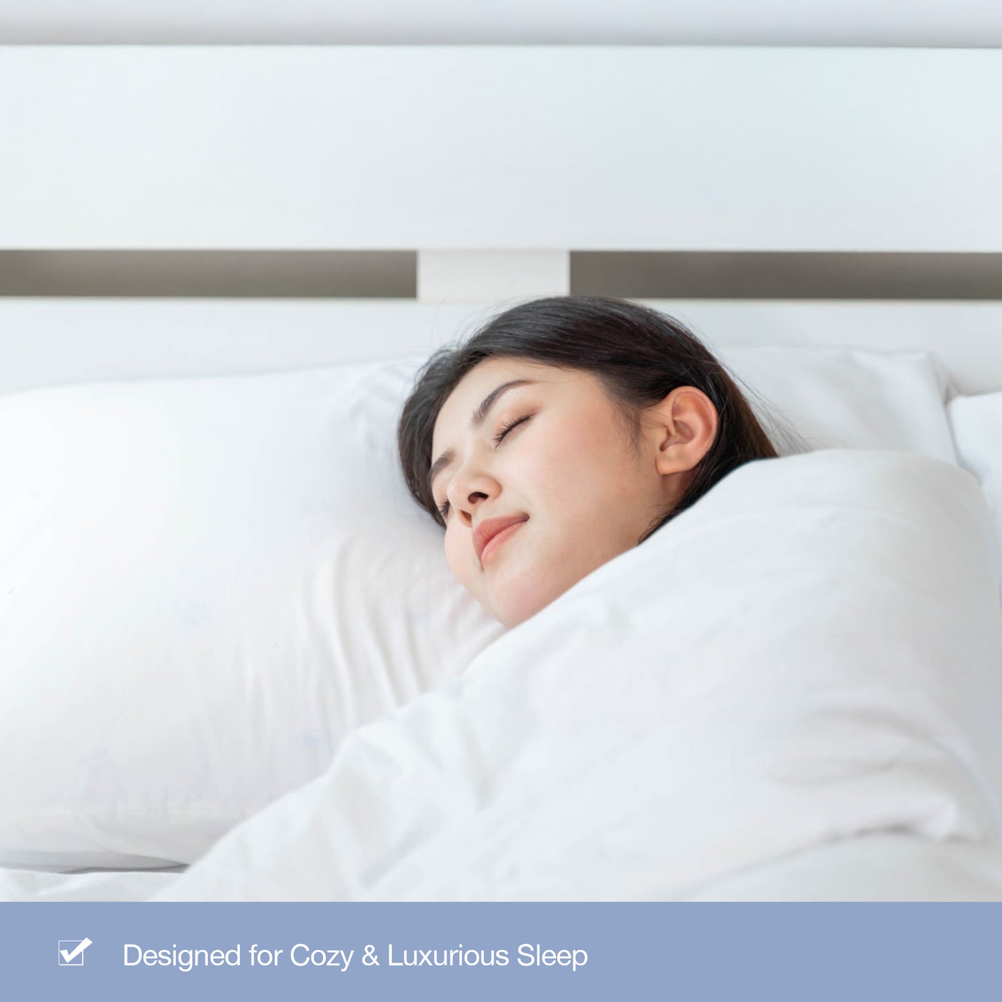 SleepyNights 2.5 Tog Premium Poly Cotton Duvet - Extra Light Quilt