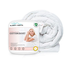 Load image into Gallery viewer, Premium Poly Cotton Anti Allergy Duvet - Summer Cool 2.5 TOG
