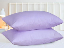 Load image into Gallery viewer, Cotton Pillowcases Pillow Cover Pair - Lilac
