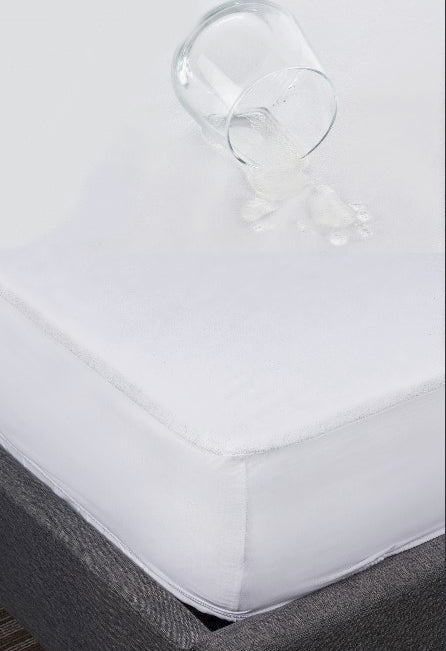 Thermal Flannelette Water Proof Fitted Mattress Protector Cover Sheet