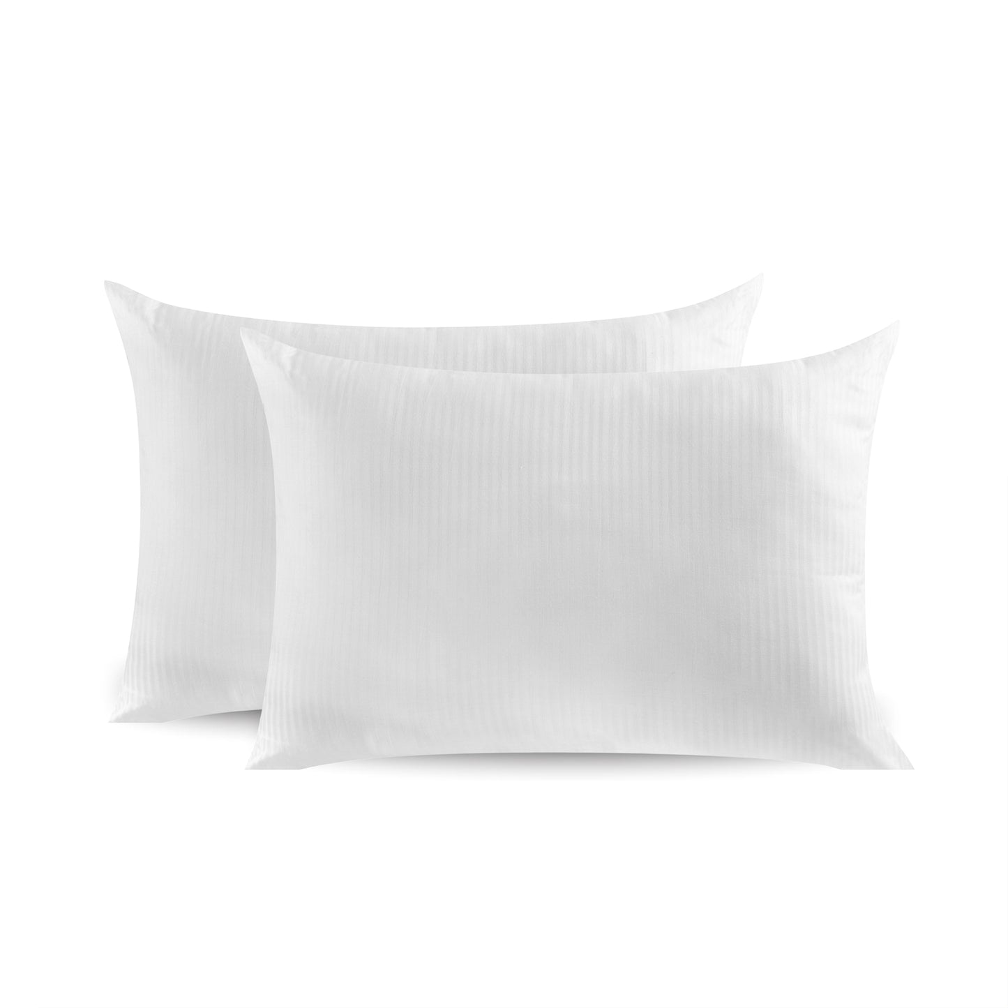 Satin Stripe Comfort Spring Back Bounce Pillows