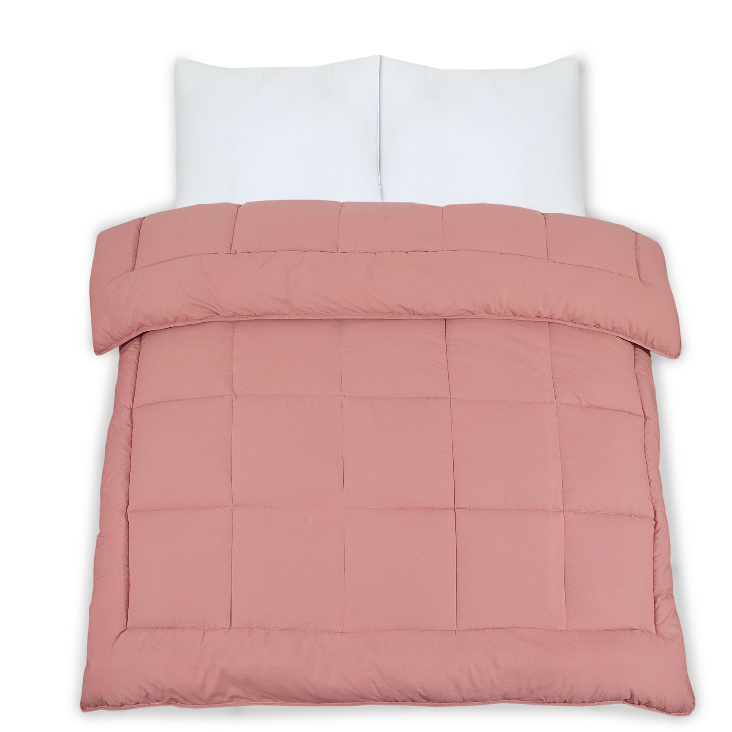 Heavyweight Ultra Bounce 13.5 Tog Warm Duvet – Dusty Pink