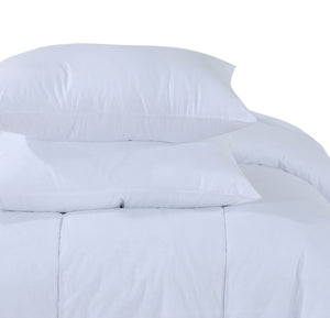 13.5 Tog Poly Cotton Duvet Quilt with 2 Ultra Bounce Pillows