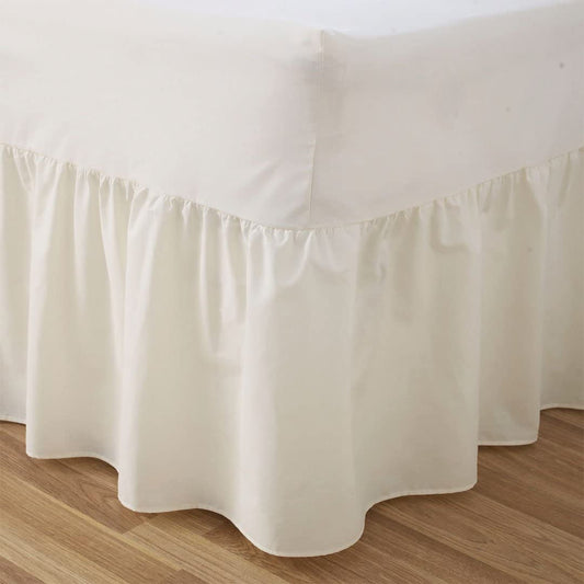 Egyptian Cotton Valance Sheet : Cream