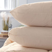 Load image into Gallery viewer, Organic Natural Cotton Cover Ultra Firm Pillow Pair

