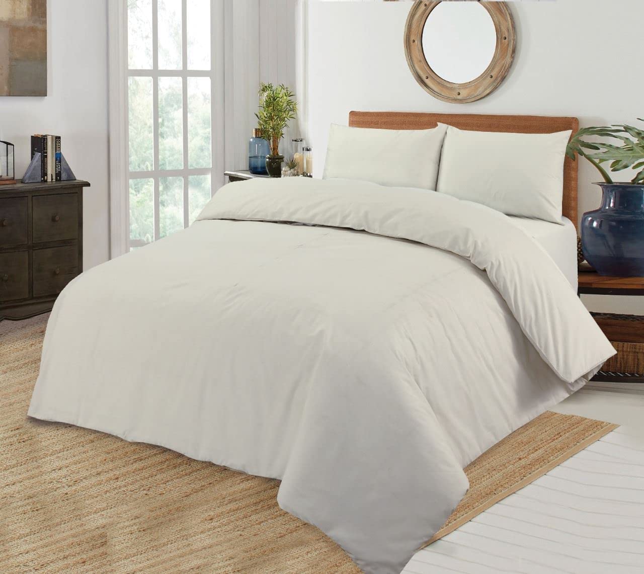 Organic Natural Cotton Eco Duvet Cover