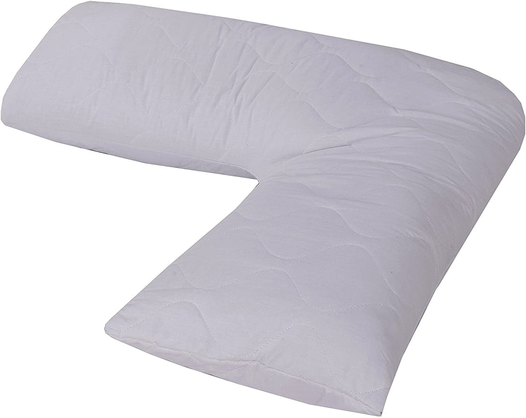 V Shape Quilted Pillow Protector