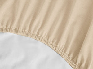 Organic Natural Cotton Eco Fitted Sheet