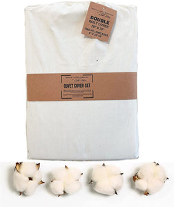Organic Natural Cotton Eco Duvet Cover