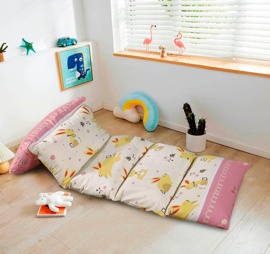 Play Floor Cushion Guest Kids Mattress Lounger Pillow Futon – Bunnies