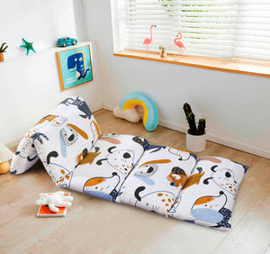 Play Floor Cushion Guest Kids Mattress Lounger Pillow Futon – Funky Dogs