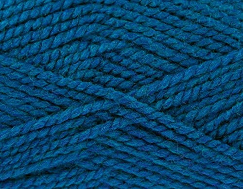 Chunky Knitting Yarn Wool Acrylic Pack of 2 ( 2 x 100g) - Blue Heaven