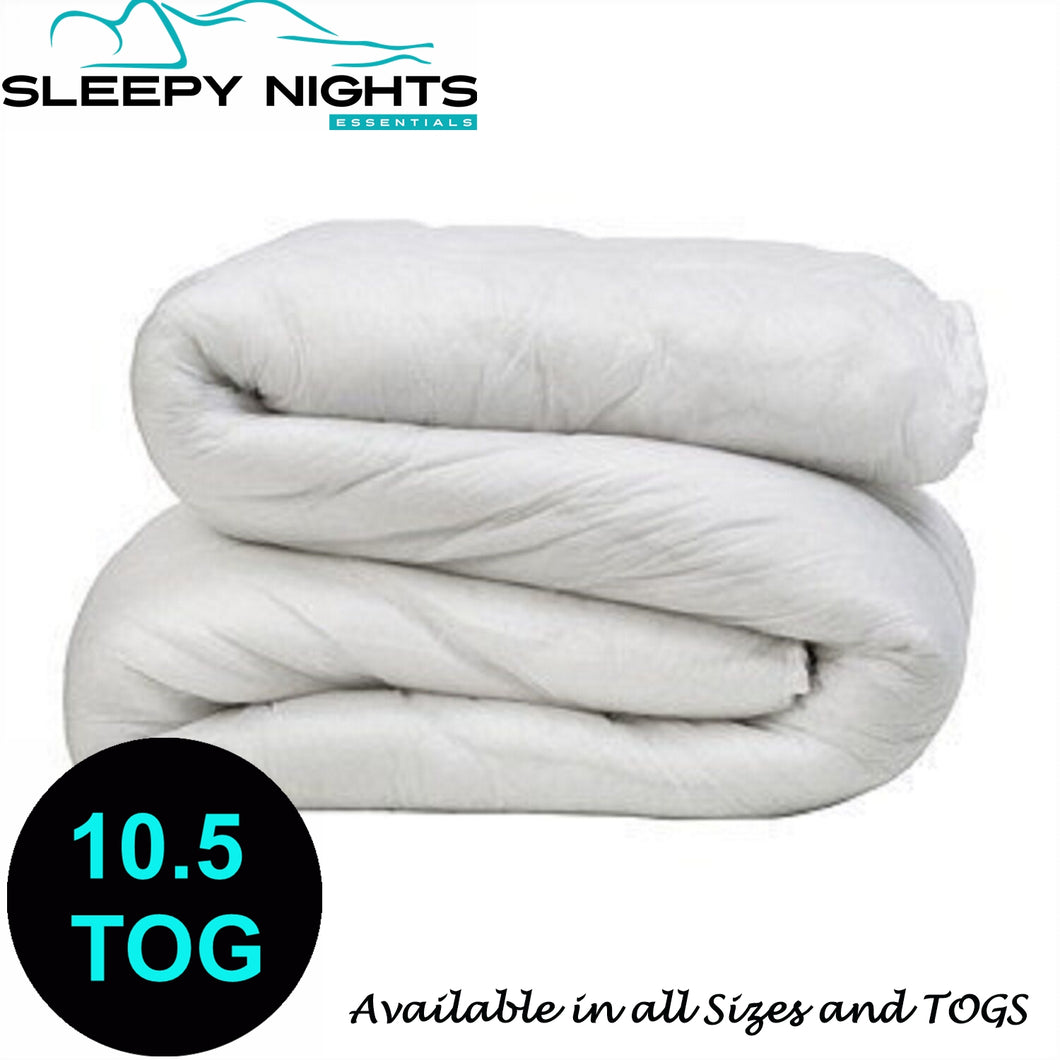 Non Allergenic Hollowfibre Polypropylene Quilt- All Year 10.5 TOG