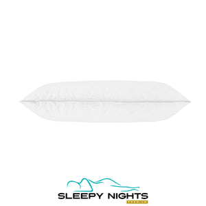 Premium Triple Chamber Duck Feather Core With Down Surround Pillow - Pack of 2
