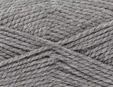 Load image into Gallery viewer, Chunky Knitting Yarn Wool Acrylic Pack of 2 ( 2 x 100g) - Grey
