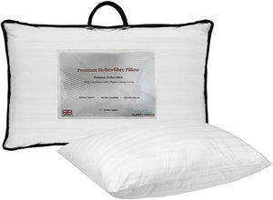 Premium Ultimate Extra Volume Cotton Sateen Rebound Pillow Pair