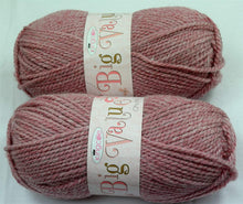 Load image into Gallery viewer, Chunky Knitting Yarn Wool Acrylic Pack of 2 ( 2 x 100g) - Dusty Pink
