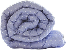 Load image into Gallery viewer, Soft Touch Coverless Microfibre Ultimate Comfort Duvet Quilt 10.5 Tog – Blue Polka Dot
