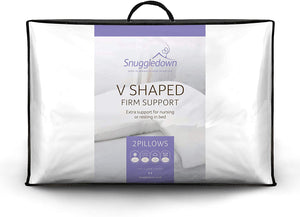 Snuggledown V-Shaped Pregnancy/Maternity/Nursing/Orthopaedic Support Pillow