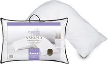 Load image into Gallery viewer, Snuggledown V-Shaped Pregnancy/Maternity/Nursing/Orthopaedic Support Pillow
