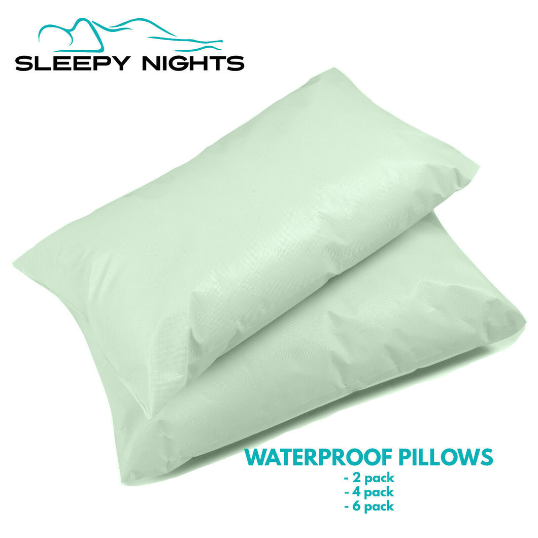 Green Tint Water Proof Pillows