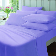 Load image into Gallery viewer, Polycotton Fitted Sheet : Lilac
