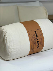 Organic Natural Cotton Coverless Duvet - 7.5 Tog