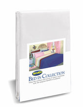 Load image into Gallery viewer, Polycotton Fitted Sheet : White
