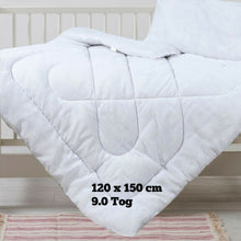 Load image into Gallery viewer, Baby Cot Bed Duvet Quilt Pillow Bedding Anti Allergy - Junior Toddler Cot Quilt
