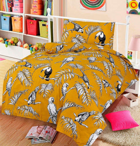 Cot Bed Duvet Cover Set – Exotic Birds